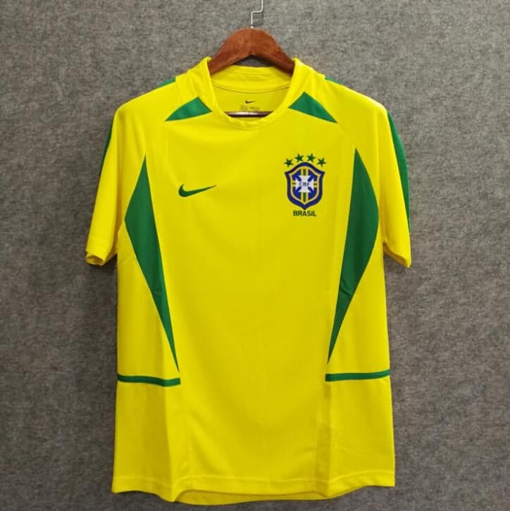 Brazil 2002 World Cup Home Shirt – Premier Retros