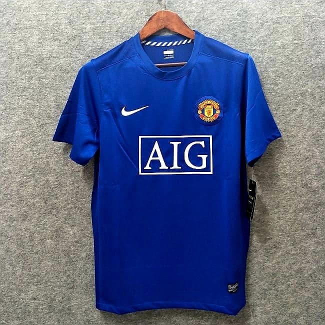 Manchester United Blue Shirt 2008/09 – Premier Retros