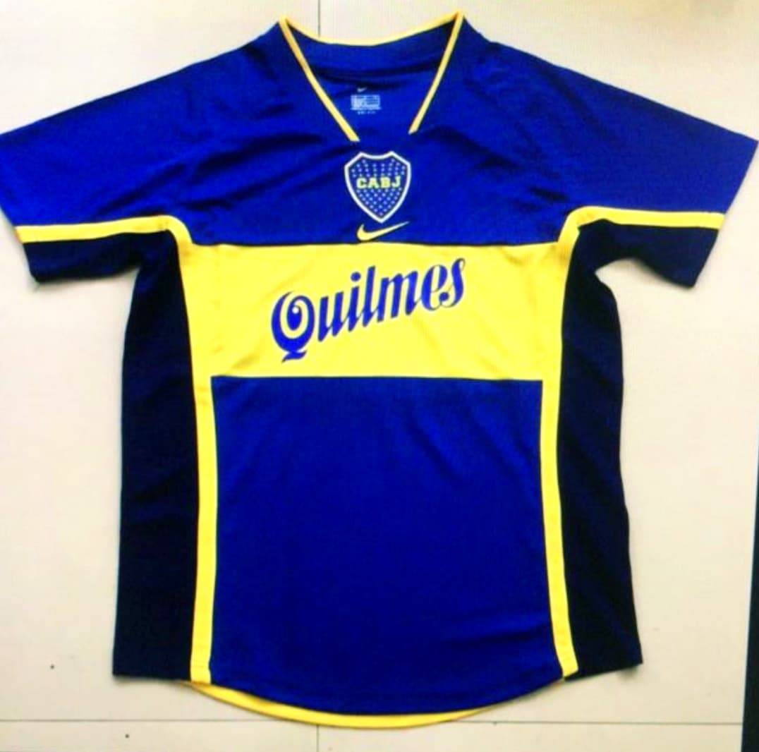 Classic Football Shirts on X: Boca Juniors 2000-01 Home by Nike An simple  yet elegant design from Nike 😍 🇦🇷  / X