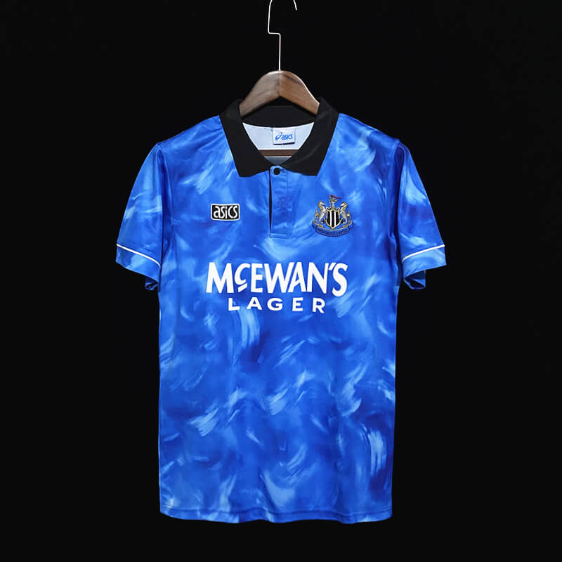 Football Shirts - Newcastle United, Asics home 'McEwans Larger