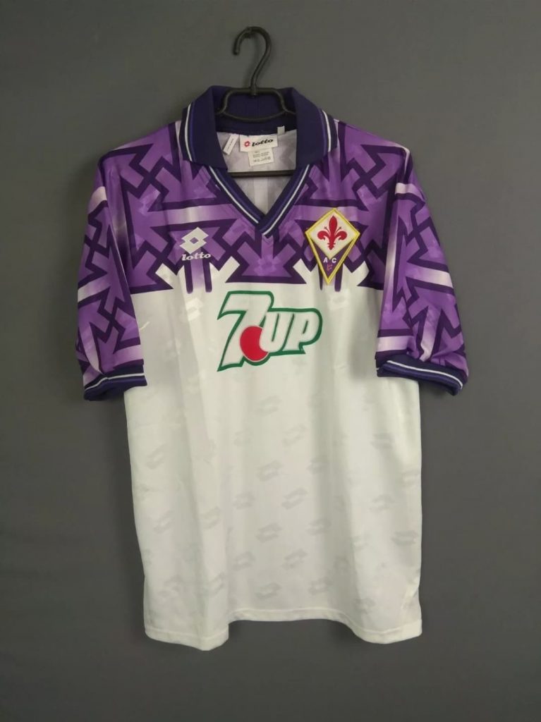 Fiorentina 1992-93 7-Up Away Shirt – Premier Retros