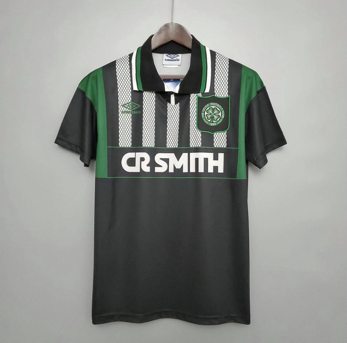 Celtic Yellow 1989/90 Away Shirt – Premier Retros