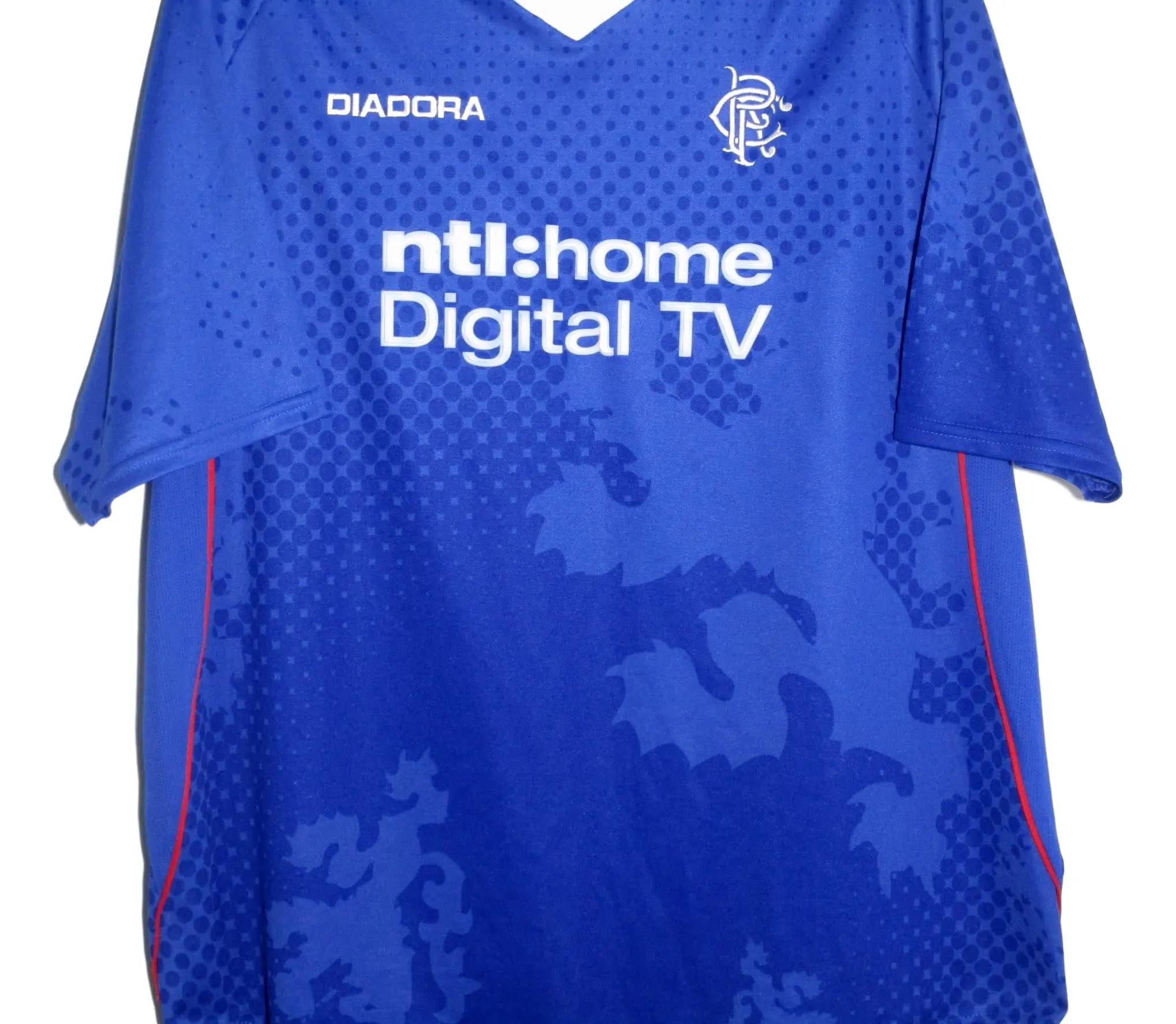 Rangers Home NTL 2000/01 Shirt – Premier Retros