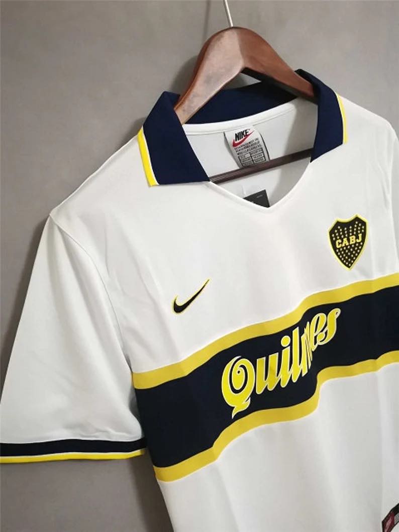 1995-96 Boca Juniors away jersey - L (#5) • RB - Classic Soccer