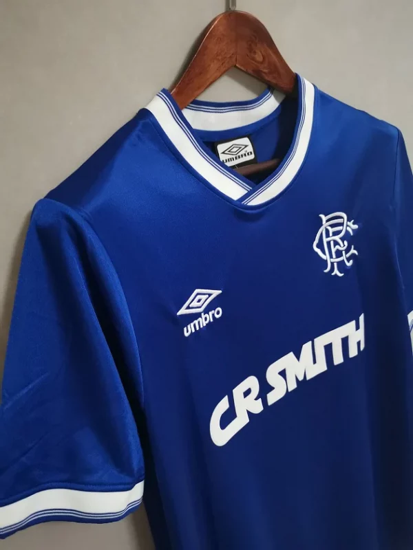 Glasgow Rangers Football Shirt (1987- 1990)  Glasgow rangers football,  Rangers football, Football shirts