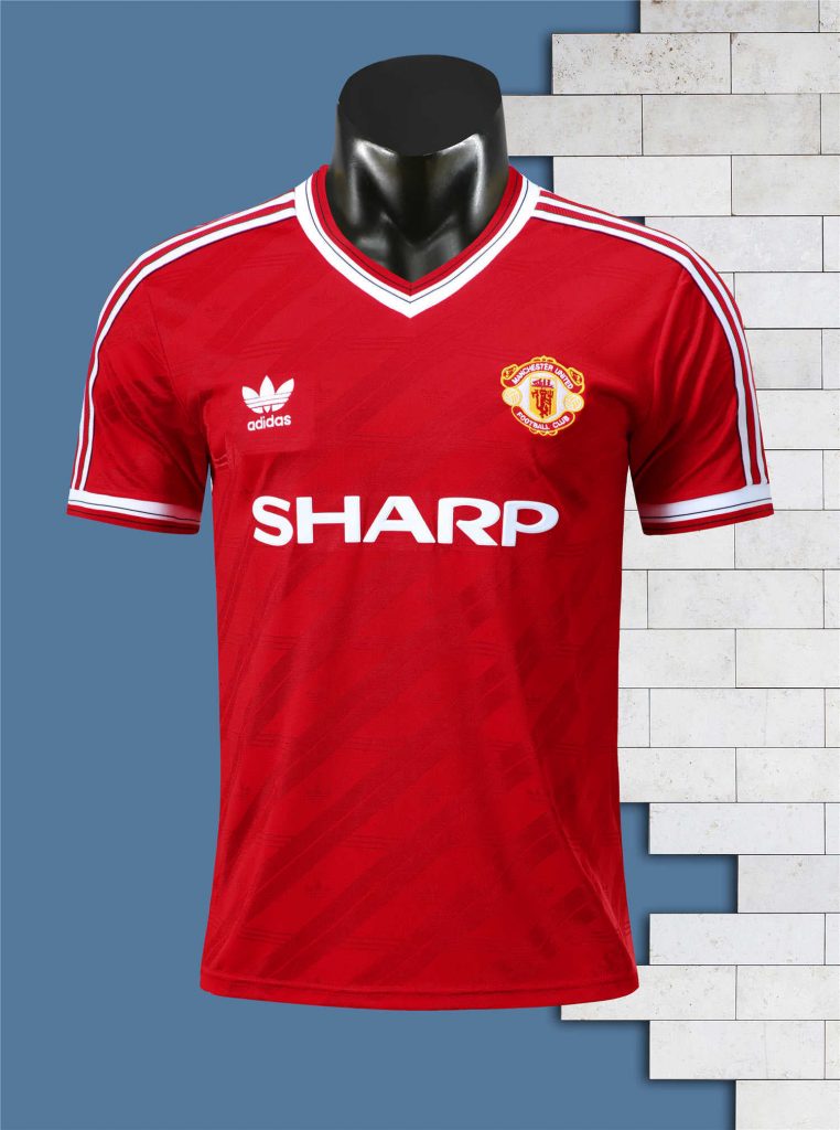 Manchester United 1986 Home Shirt – Premier Retros