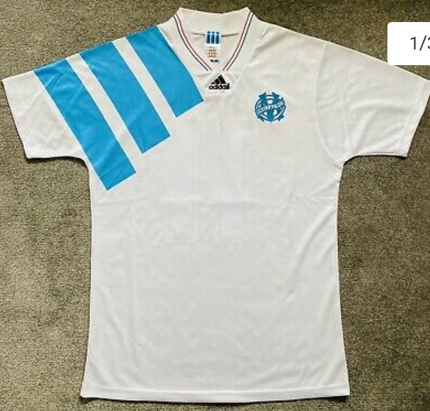 Marseille 1992/93 Classic Home Shirt – Premier Retros