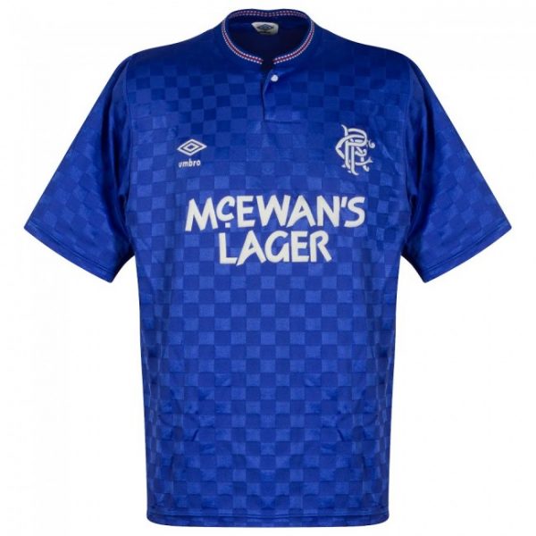 Rangers 1997-1988 Home McEwans Lager 