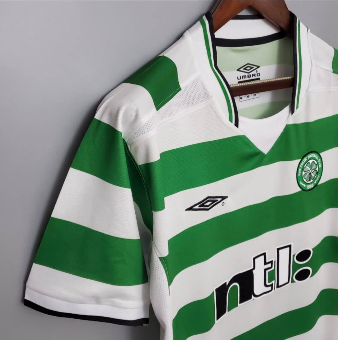 Celtic 2001-2003 Home Retro Football Kit [Free Shipping]