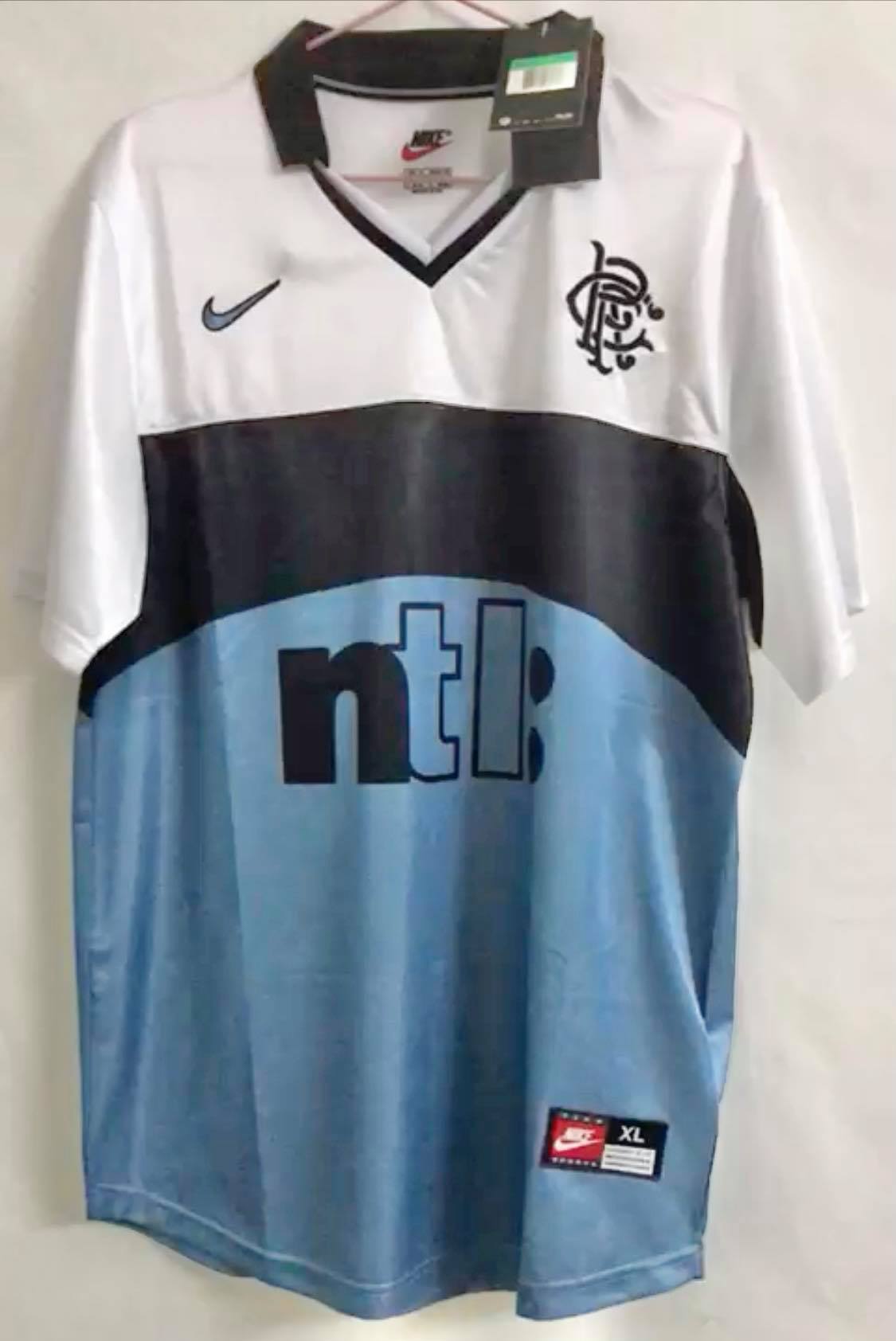1999-00 Rangers Away Shirt - Excellent 9/10 - (L)