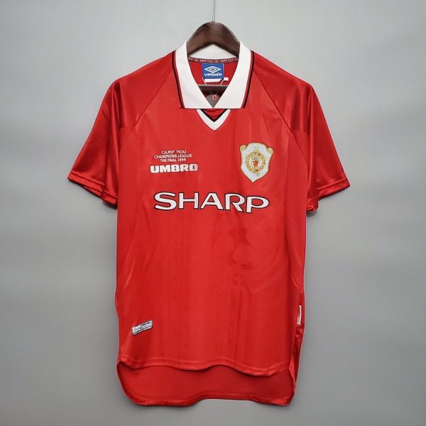 Manchester United 1999 Champions League Final Shirt