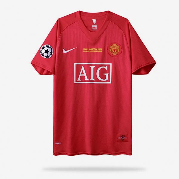 Manchester United 2008 Champions League Final Shirt