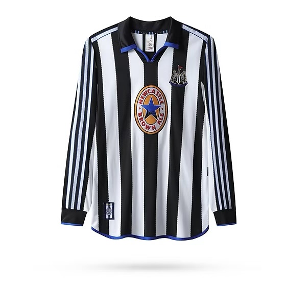 Newcastle United 1999-00 Home Shirt Long Sleeved - Premier