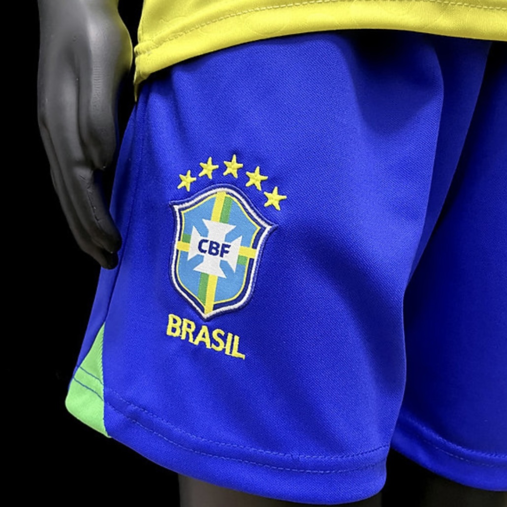 Brazil 2022/23 Home Kids Kit – Premier Retros