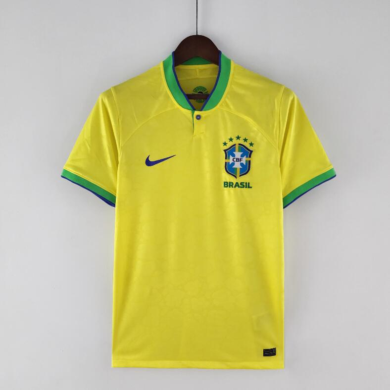 Men's Brazil 2022/23 Stadium Home Jersey - DN0680-741 - Yellow