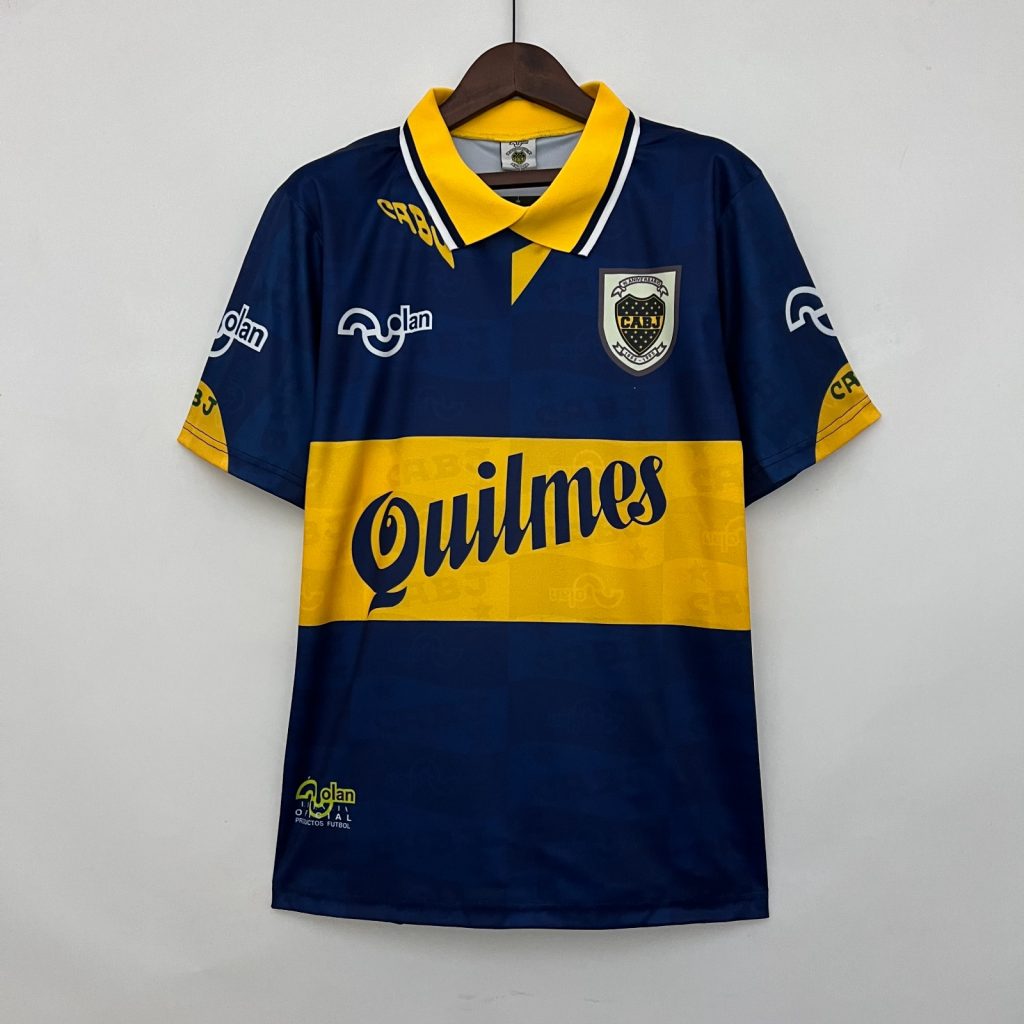 Boca Juniors 1995-97 Home Shirt - Premier Retros