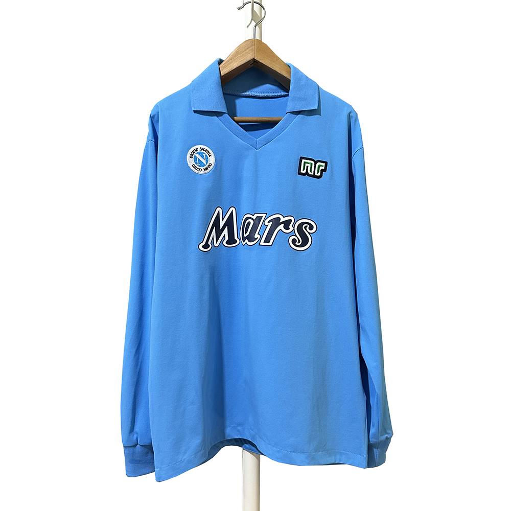 Napoli 1988-89 Home Shirt Long Sleeved – Premier Retros