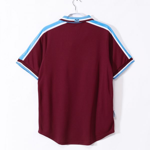 West Ham 1999-00 Home Shirt - Image 3