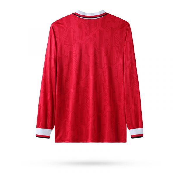 Manchester United 1993-94 Home Shirt Long Sleeved - Image 3