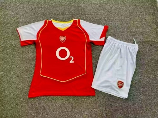 Arsenal 2004-05 Home Kids Kit