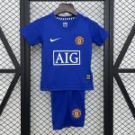 Manchester United 2008-09 Away Kids Kit