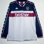 Manchester City 1997-98 Away Shirt Long Sleeved