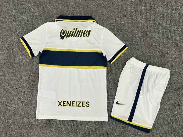 Boca Juniors 1996-97 Away Kids Kit - Image 4