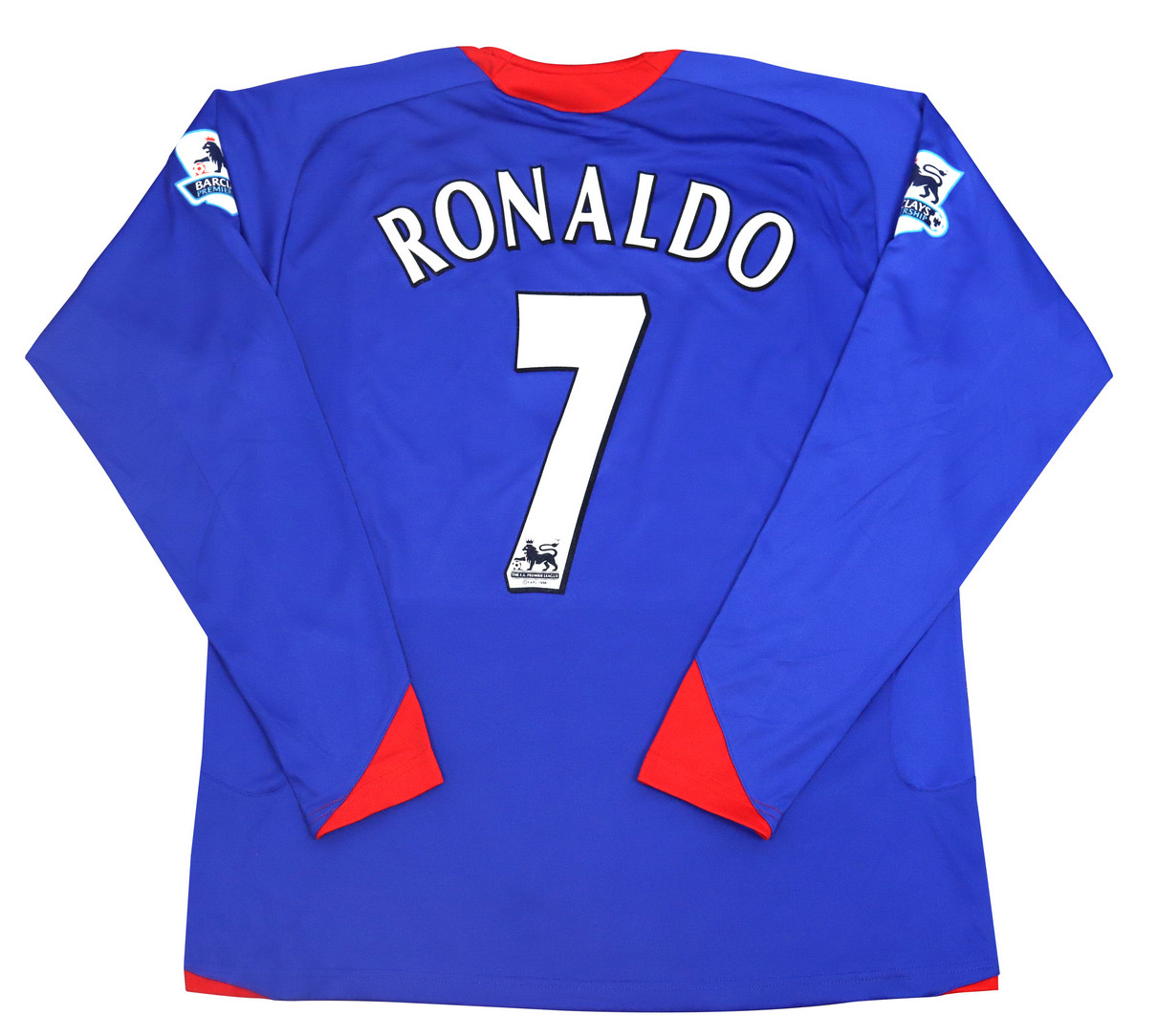 Manchester United 2004-06 Away Shirt Long Sleeve - Image 3