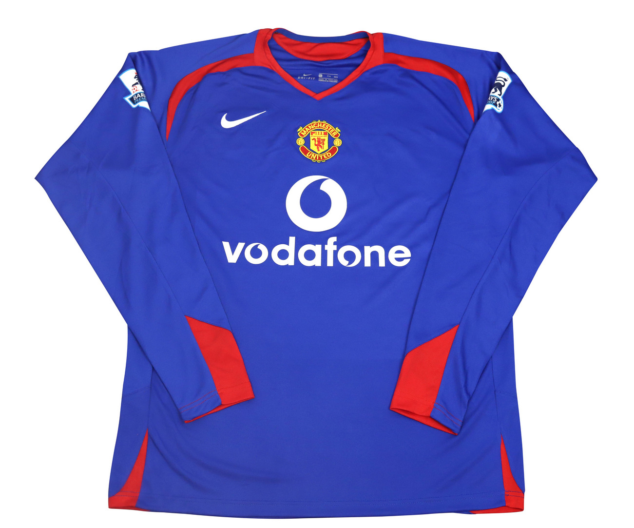 Manchester United 2004-06 Away Shirt Long Sleeve