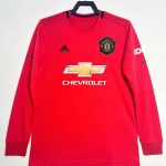 Manchester United 2019-20 Home Shirt Long Sleeve