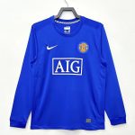 Manchester United 2008-09 Away Shirt Long Sleeve