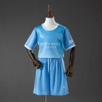 Manchester City 2026-27 Home Kids Kit